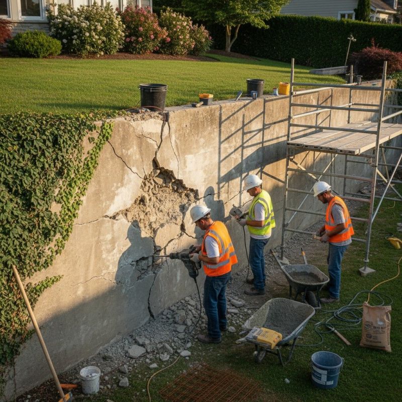 Local Concrete Repair pros at work