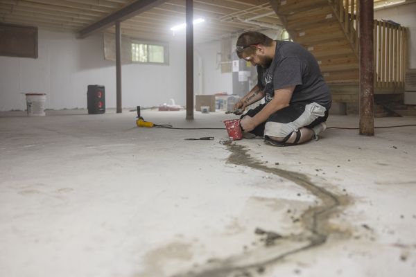 Concrete Floor Repair in Norwalk