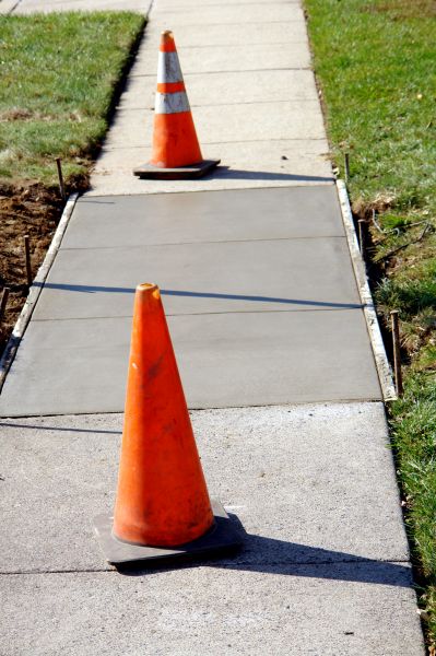 Sidewalk Panel Replacement in Norwalk